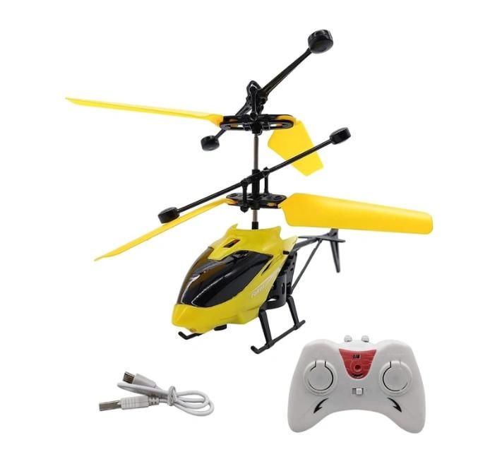 2 in1 Remote Helicopter Assorted Color (Pack of 1)